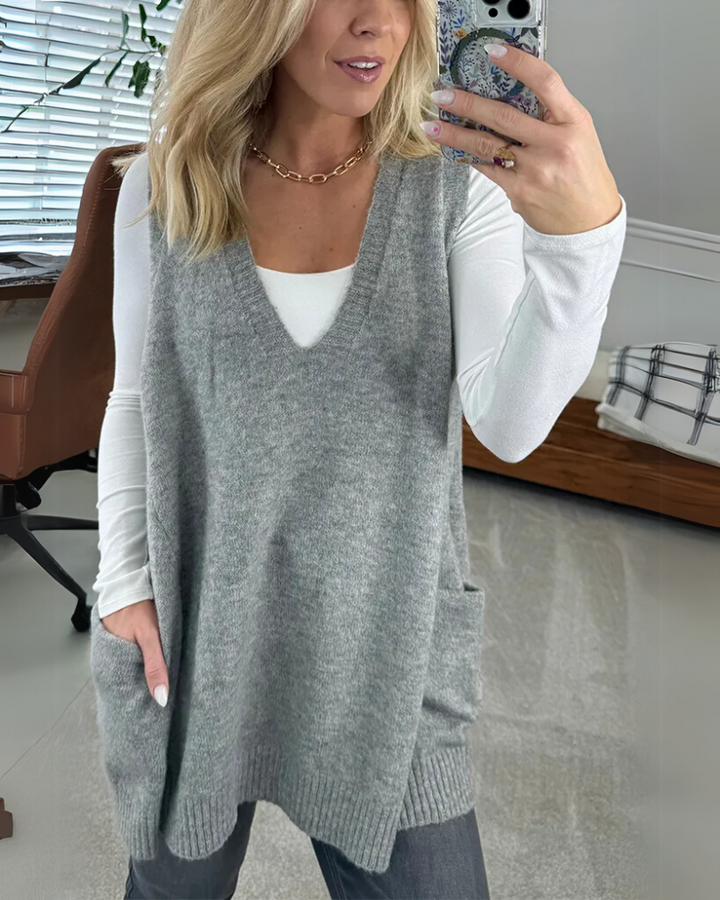 Alison | Cozy Knit Vest