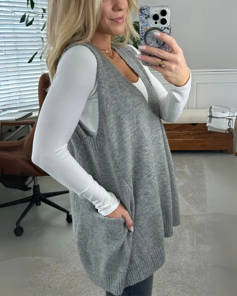 Alison | Cozy Knit Vest