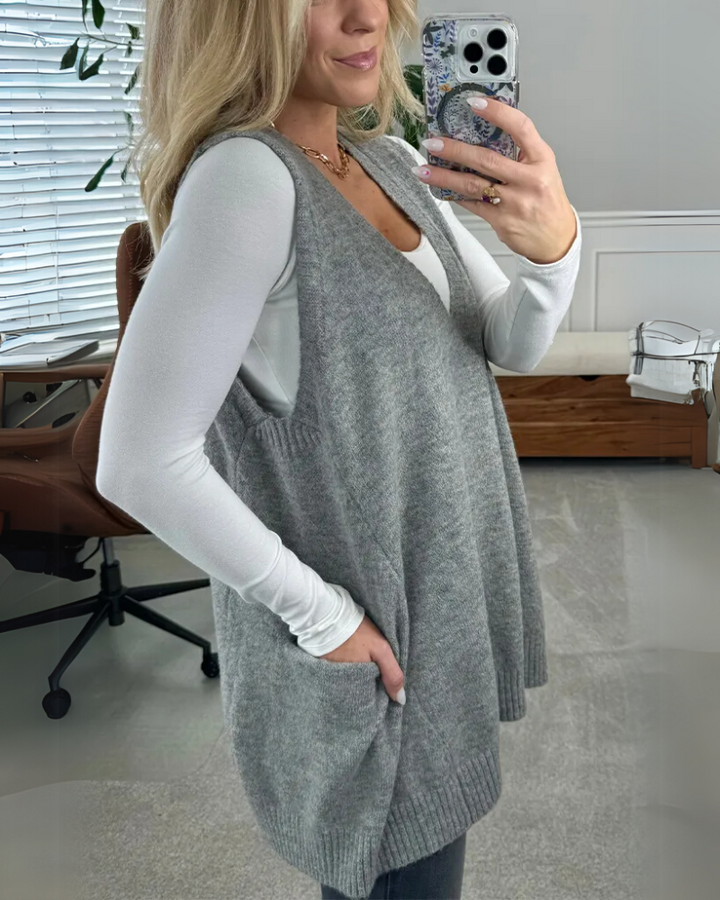 Alison | Cozy Knit Vest