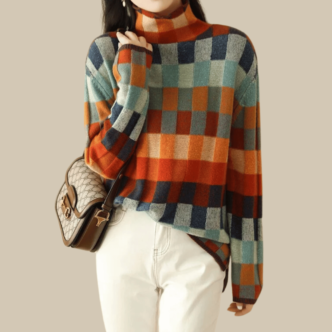 Tia | Women’s Chic Turtleneck Jumper