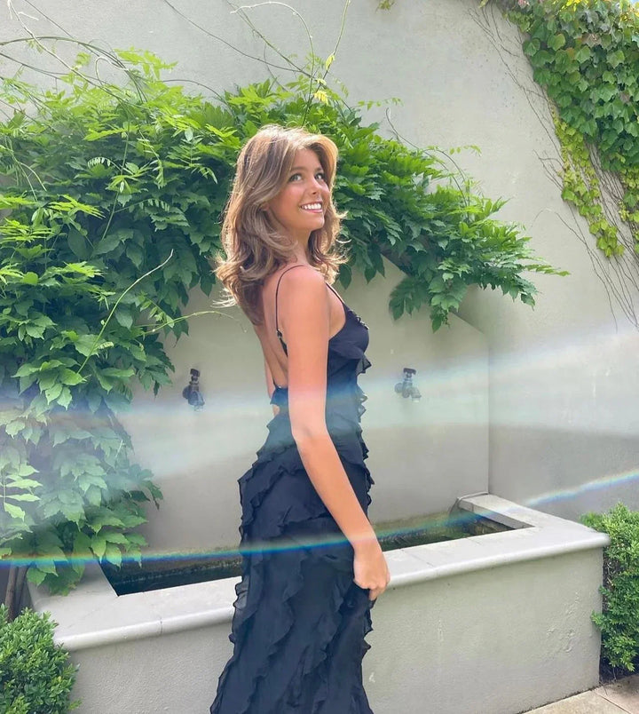 Vivienne | Graceful Backless Maxi Dress