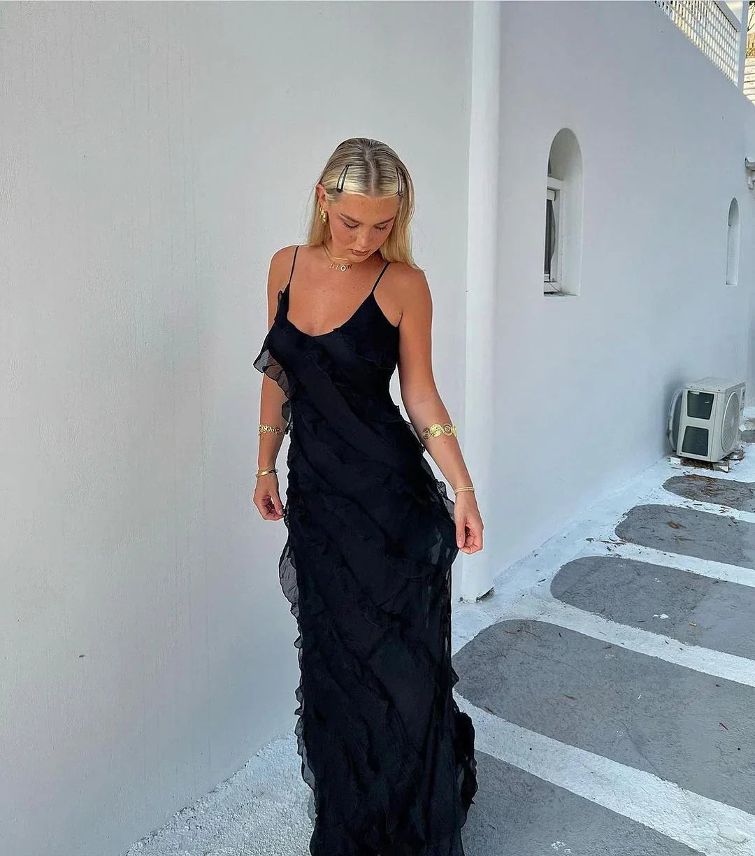 Vivienne | Graceful Backless Maxi Dress