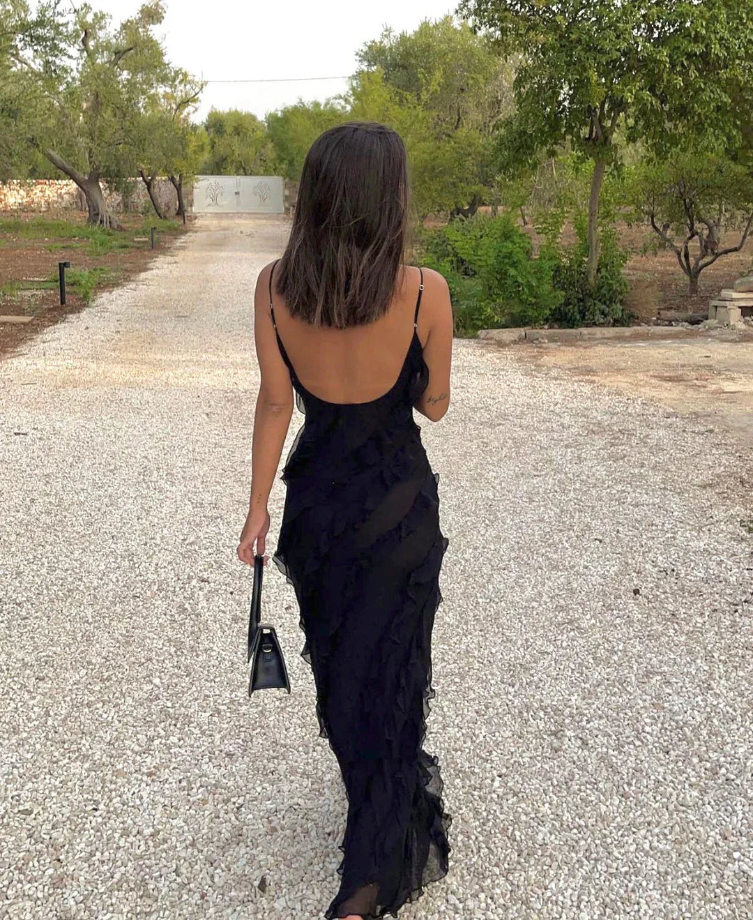Vivienne | Graceful Backless Maxi Dress