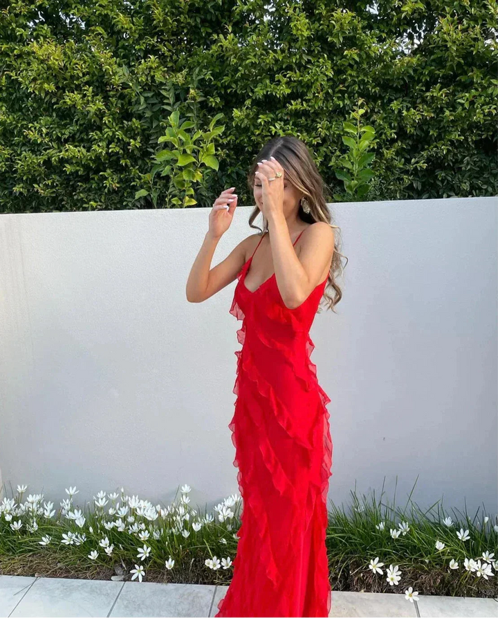 Vivienne | Graceful Backless Maxi Dress