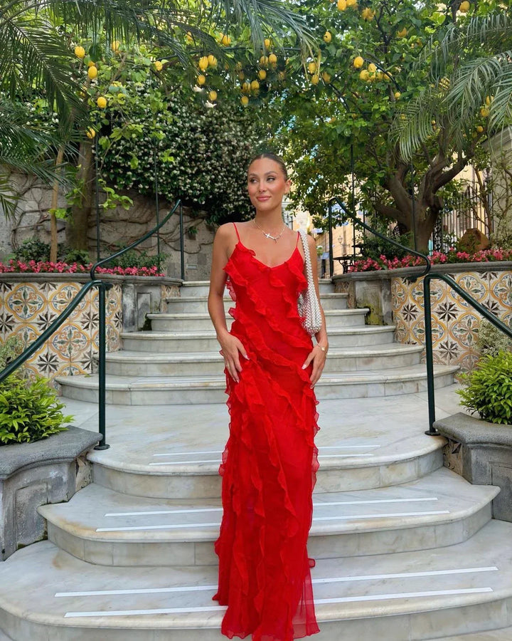 Vivienne | Graceful Backless Maxi Dress