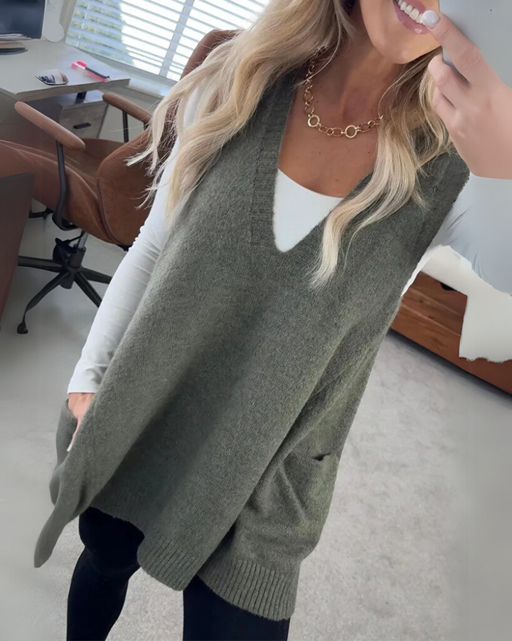 Alison | Cozy Knit Vest