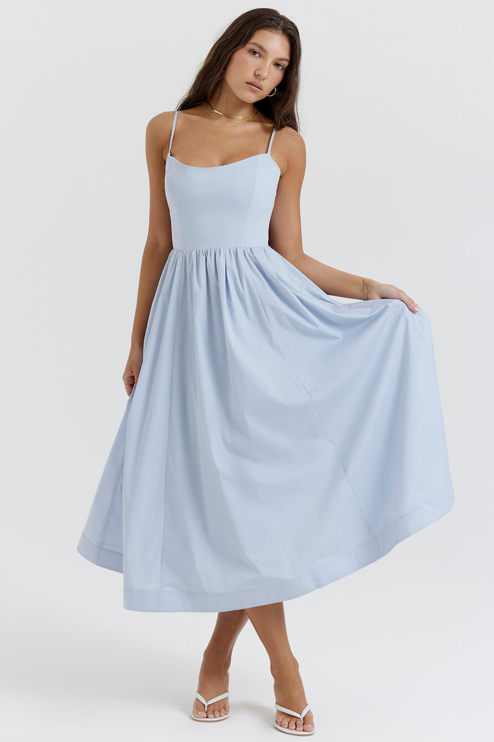 Eliana | Modern Elegant Midi Dress