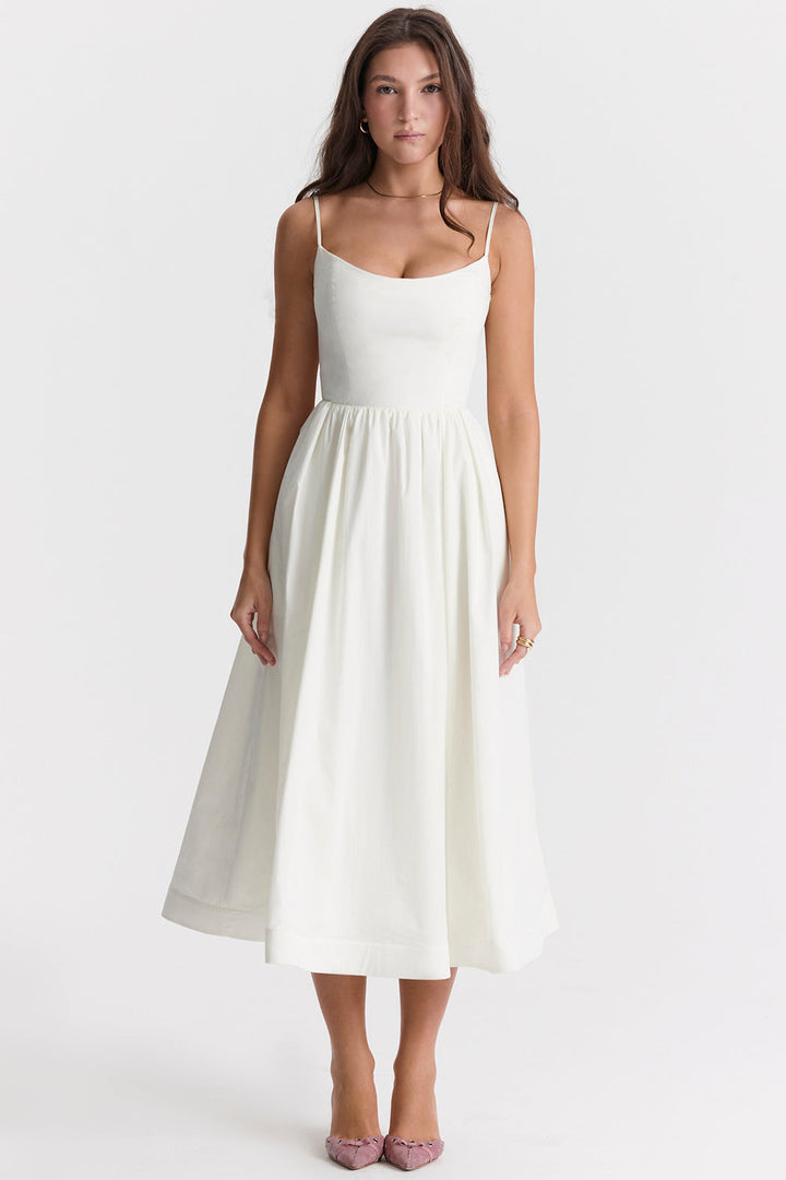Eliana | Modern Elegant Midi Dress