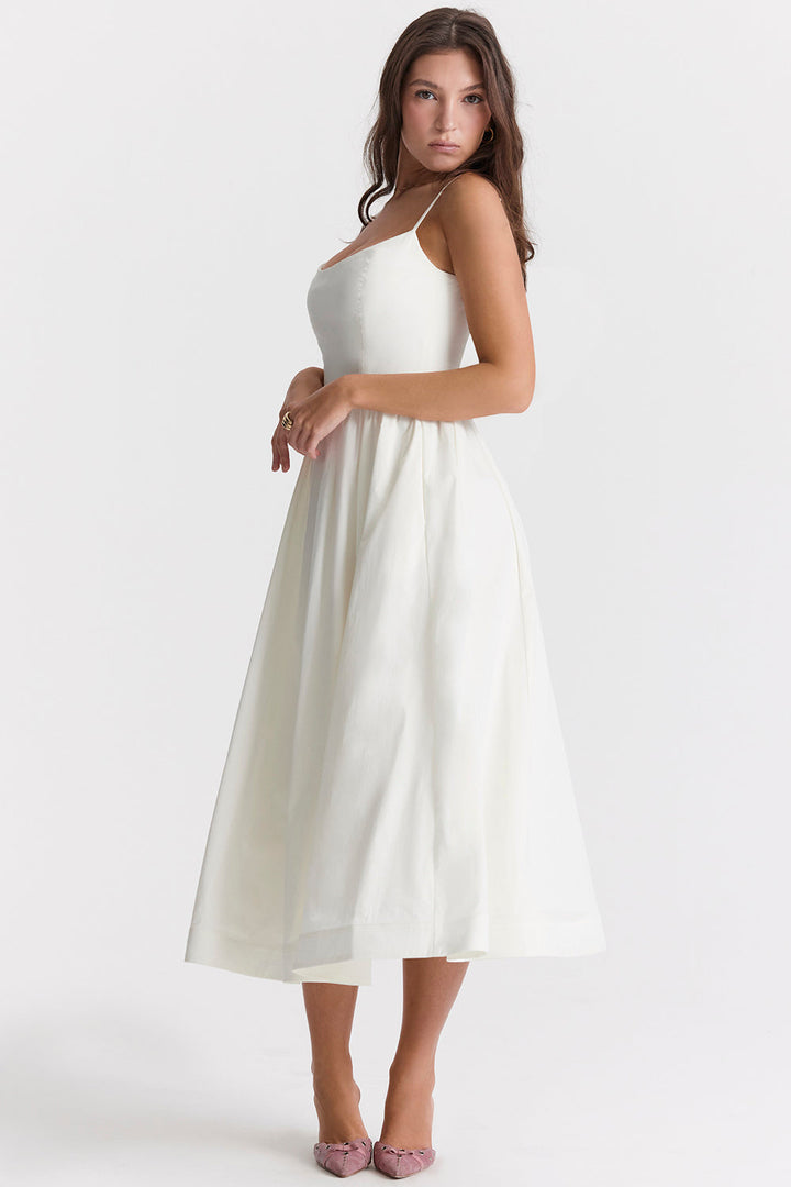 Eliana | Modern Elegant Midi Dress