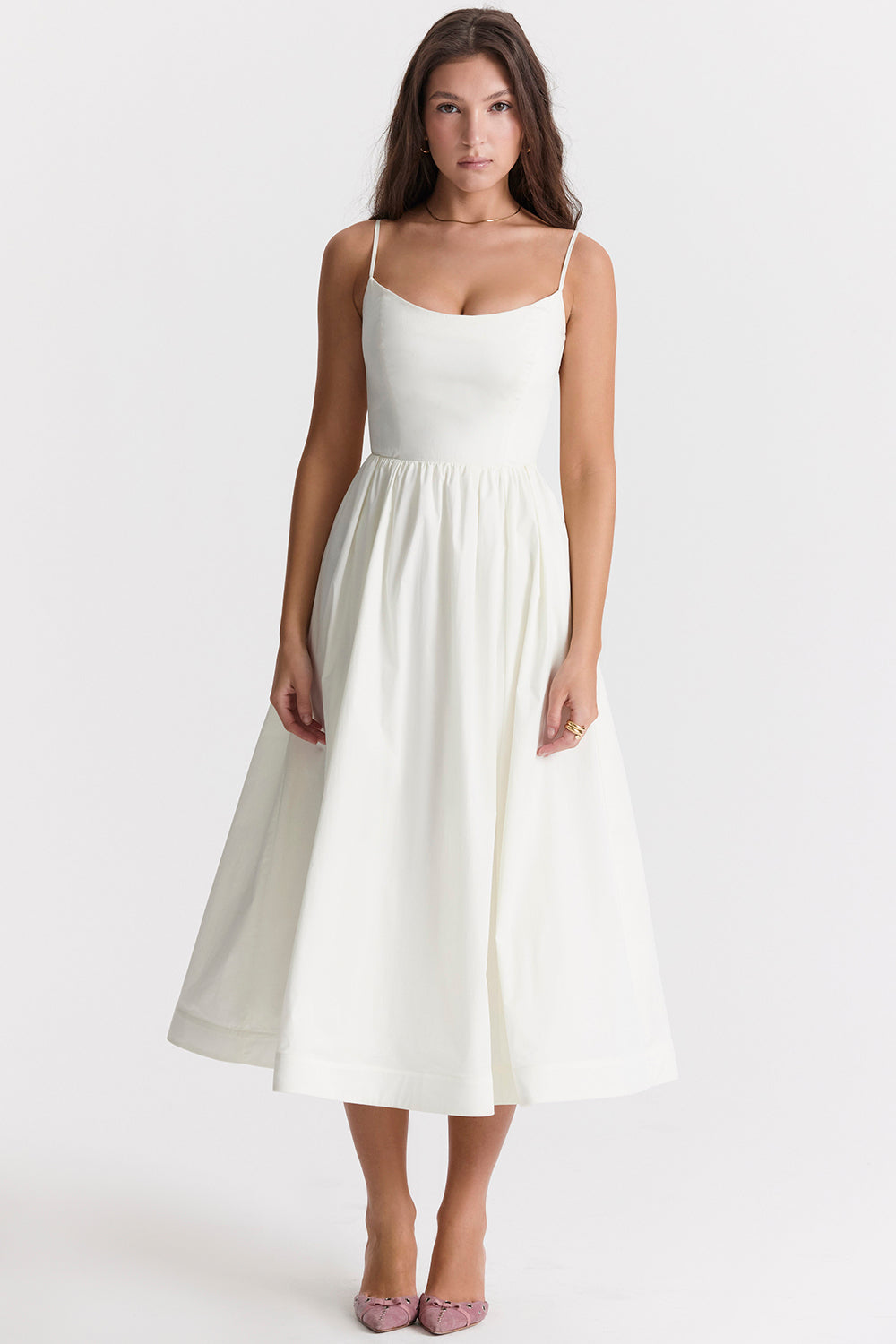 Eliana | Modern Elegant Midi Dress