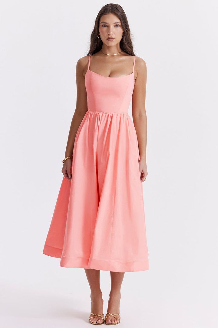 Eliana | Modern Elegant Midi Dress