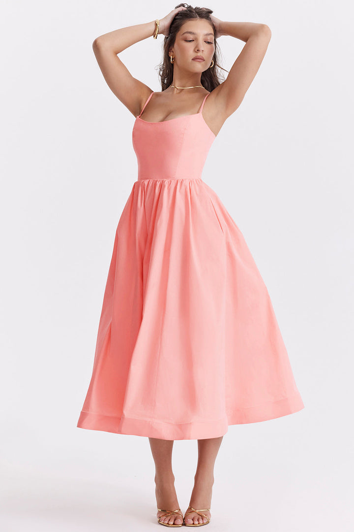 Eliana | Modern Elegant Midi Dress